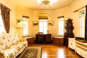 Posezení v ubytování Victoria Manor