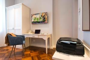 TV a/nebo společenská místnost v ubytování B&B PISTOIA INN