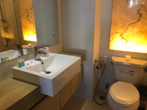 Koupelna v ubytování Atlantis Condo Resort jomtien