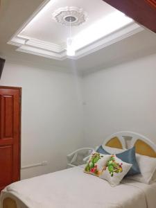 Postel nebo postele na pokoji v ubytování CASA PACHITA Getsemani