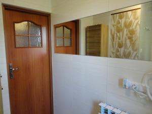 Kúpeľňa v ubytovaní Homestay Stróżówka