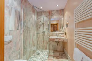 Kupatilo u objektu Spa&Aktiv Hotel Lavendel