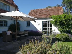Zahrada ubytování B&B Asbeek