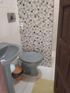 Een badkamer bij Pousada Vila do Zimbo