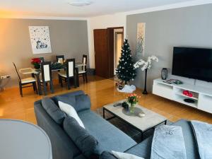 Гостиная зона в MH City Apartment Baden-Baden