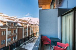 Balkón nebo terasa v ubytování New Gudauri,Redco Block 4