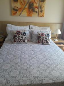 Katil atau katil-katil dalam bilik di Flat DiRoma - Rio Quente 304 B
