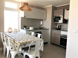A cozinha ou kitchenette de Concón Costa de Montemar Departamento, 3 dormitorios