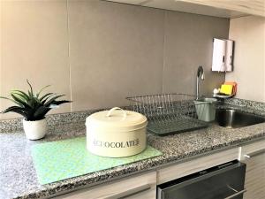 A cozinha ou kitchenette de Concón Costa de Montemar Departamento, 3 dormitorios