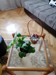 Зона вітальні в Apartman KIKA
