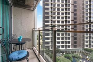 Балкон или терраса в Amethyst Dorm KLCC