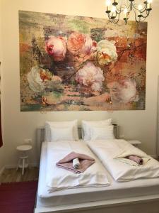 Posteľ alebo postele v izbe v ubytovaní All In Apartman IV.