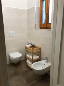 Koupelna v ubytování B&b Il Bacio