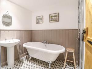 A bathroom at Mill Cottage
