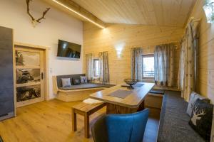 TV a/nebo společenská místnost v ubytování Kummererhof