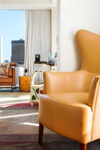 a living room with a couch and a chair at Mondrian Park Avenue in New York