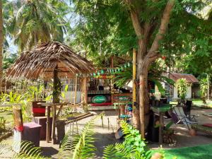 Zahrada ubytování Bamboo Bungalow Baan Tai Phangan + 37 fotografií