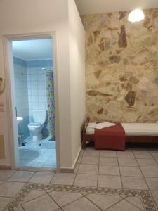 A bathroom at Villa Giorgos