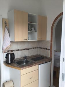 Kuchyňa alebo kuchynka v ubytovaní Apartmani Misic