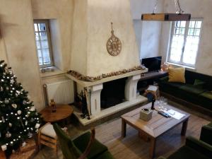 Posezení v ubytování Villa Ntona