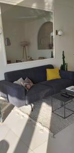 Vue mer exceptionnelle entre Nice et Monaco的休息区