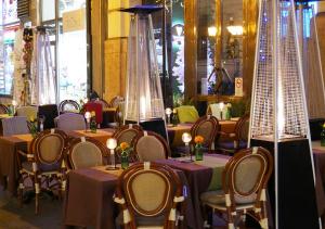 ห้องอาหารหรือที่รับประทานอาหารของ CasaMia-Elegant Central Vaci St.Apt