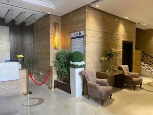 Istumisnurk majutusasutuses Afraa Hotel Al Aziziya