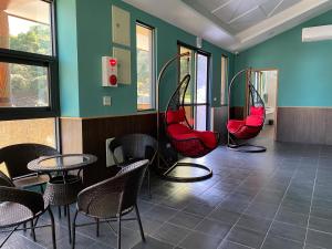 Χώρος καθιστικού στο Lorna Resort