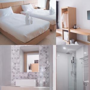Koupelna v ubytování Luxe Villa