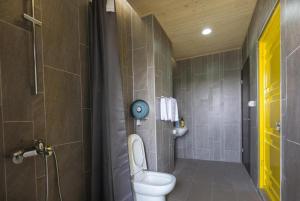 Baðherbergi á 東立方旅宿-East Cube B&B