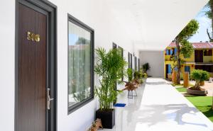 Zahrada ubytování Nhat Quang Hotel