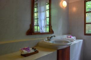 Koupelna v ubytování Eva Lanka Hotel - Beach & Wellness