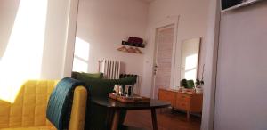 A seating area at Ahoi