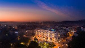 Nespecifikovaný výhled na destinaci Manavgat nebo výhled na město při pohledu z hotelu