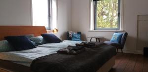 A bed or beds in a room at Ahoi