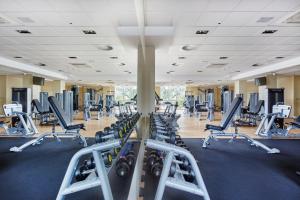 Posilňovňa alebo fitness centrum v ubytovaní Hotel Diva SPA