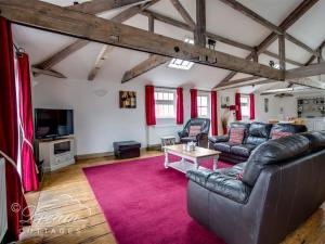 Et tv og/eller underholdning på Upsidedown House