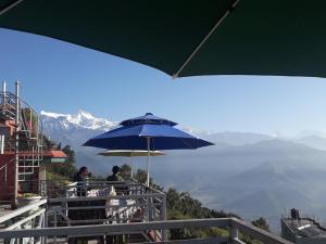 Üldine mäevaade või majutusasutusest Himalayan crown lodge pildistatud vaade