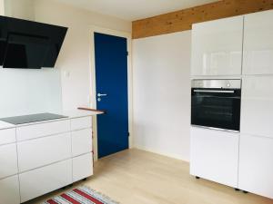 Una cocina o zona de cocina en Bed & Breakfast Torshavn