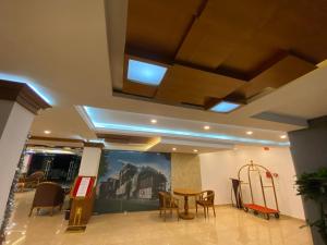 Posezení v ubytování Utsavam Hotel Apartments