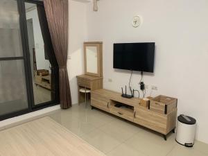 TV a/nebo společenská místnost v ubytování Cian Yuan B&B
