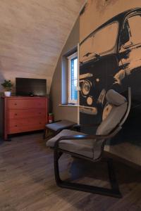 Posezení v ubytování B&B De Oude Berg