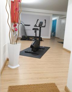 Posilňovňa alebo fitness centrum v ubytovaní Travini Hotel Residence