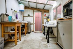 心香小屋的厨房或小厨房