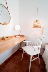 Hostal Sa Posada Set Cales的休息区