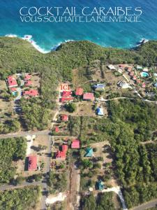 Vista aèria de Cocktail Caraïbes, Résidence de Tourisme Meublée
