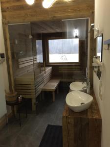 Koupelna v ubytování Chalet Glemmtal - Haus Bergblick