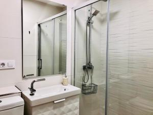 Kúpeľňa v ubytovaní Apartamento Ecuador