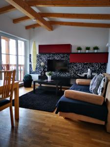 Posezení v ubytování Appartement Hofer