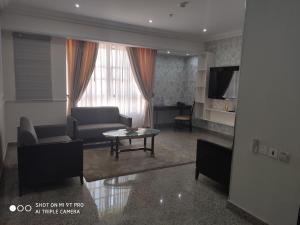 Posezení v ubytování Conference Hotel , Abeokuta